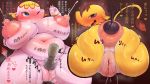  &lt;3 &lt;3_eyes 2019 anal anal_beads anal_penetration animal_crossing anthro anus belly big_anus big_belly big_breasts blush bodily_fluids body_writing breasts deep_navel digital_media_(artwork) duo ejaculation elephant elephantid eloise_(animal_crossing) female front_view genital_fluids hi_res huge_breasts lactating looking_at_viewer looking_back mammal margie_(animal_crossing) navel nintendo nipples orgasm overweight overweight_female penetration plump_labia proboscidean pussy pussy_ejaculation pussy_juice rear_view sex_toy syuro text translated translation_check vaginal vaginal_penetration vibrator video_games 