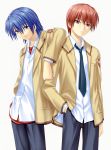  angel_beats! hinata_(angel_beats!) male na-ga otonashi 