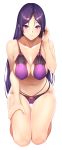  bra cameltoe cleavage erect_nipples fate/grand_order minamoto_no_raikou_(fate/grand_order) pantsu zucchini 
