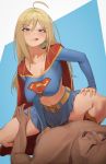  cleavage erect_nipples penis pussy_juice seung_mo_kim sex supergirl supergirl_(character) 