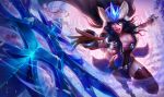  armor cleavage league_of_legends sivir tagme thighhighs weapon 