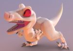  3d_(artwork) albino andy andy_(henryisraptor) digital_media_(artwork) dinosaur dromaeosaurid feral henryisraptor invalid_tag reptile scalie theropod velociraptor 