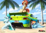  anthro anthrofied beach big_breasts breasts butt car clearvision crossed_legs cutie_mark dock earth_pony equid equine feathered_wings feathers female friendship_is_magic group hair hi_res horse lighthoof_(mlp) looking_at_viewer looking_back lying mammal multicolored_hair my_little_pony navel nude on_one_knee on_side one_eye_closed open_mouth open_smile pony pose pterippus pussy rainbow_dash_(mlp) rainbow_hair seaside shimmy_shake_(mlp) sitting smile sony_corporation spread_legs spreading vehicle wings wink 