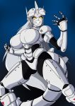  absurd_res big_breasts breasts female godzilla_(series) hi_res humanoid kaiju_girls_(webcomic) kiryu_(godzilla) machine mechagodzilla robot solo toho witchking00 