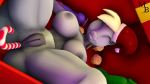  16:9 3d_(artwork) anal anal_penetration anthro big_breasts breasts candy candy_cane derpy_hooves_(mlp) digital_media_(artwork) dildo equid equine female food friendship_is_magic hi_res improvised_sex_toy mammal masterbrony my_little_pony penetration pussy sex_toy spread_legs spreading 