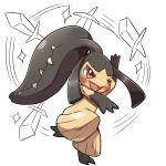  ambiguous_gender ecru fangs mawile nintendo open_mouth pok&eacute;mon pok&eacute;mon_(species) simple_background solo teeth tongue video_games white_background 