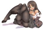  alice_gear_aegis cameltoe dark_skin kaneshiya_sitara merufena pantyhose sketch 