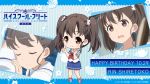  chibi high_school_fleet seifuku shiretoko_rin tagme wallpaper 