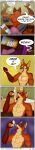 abs absurd_res anthro canid canine clenched_teeth clothed clothing comic comic_panel disney fox fur hi_res logan_silver long_image male mammal muscular muscular_anthro muscular_male nick_wilde open_mouth pecs red_body red_fox red_fur solo solo_focus speech_bubble tall_image teeth tongue tongue_out topless topless_anthro topless_male towel towel_only zootopia