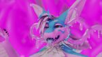 16:9 anthro avali blender_(software) ear_penetration hi_res looking_pleasured male penetration quill_feathertail solo tentacles tongue tongue_out widescreen