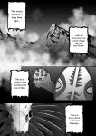 absurd_res bone cloud comic efradraws feathers gradient_background hi_res monochrome simple_background skull sky