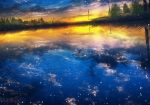  animal bird clouds landscape nobody original reflection scenic sky water y_y_(ysk_ygc) 