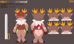 absurd_res anthro antlers big_butt big_ears bottomless butt butt_heart clothed clothing deer detailed detailed_fur digital_media_(artwork) eyes_closed fluffy fur gun hi_res horn humanoid looking_at_viewer looking_back male male/male mammal melee_weapon model_sheet new_world_deer open_mouth pachiimochii pixel_(artwork) pixelated pyxeledit_(software) ranged_weapon reindeer reindeer_antlers ronin_ampersandi short_tail simple_background solo sword tail text thick_thighs weapon
