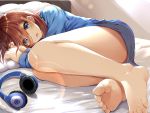  5-toubun_no_hanayome feet kurokuro_(pixiv33349331) nakano_miku pajama 