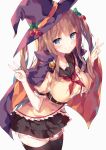  .live halloween idol-bu kakyouin_chieri thighhighs unacchi witch 