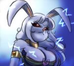 anthro breasts citrine digital_media_(artwork) female furry hi_res lagomorph leporid mammal mtapartstuff parody rabbit