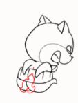 2d_animation animated anthro asian_mythology burning butt butt_on_fire domestic_cat east_asian_mythology felid feline felis fifybear fire hand_on_butt japanese_mythology jibanyan low_res male mammal mythology open_mouth pain solo thumbnail yo-kai_watch yokai