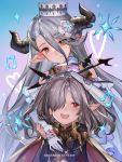  armor granblue_fantasy hanus horns izmir_(granblue_fantasy) nio_(granblue_fantasy) pointy_ears 