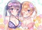  bikini_top cleavage gochuumon_wa_usagi_desu_ka? hoto_cocoa martinreaction swimsuits tedeza_rize 