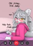 absurd_res ahegao anthro blender_(software) blender_eevee blush bodily_fluids breasts canid canine cheating_wife clothed clothing cuckold dialogue digital_media_(artwork) english_text female fox from_behind_position fucked_silly fur hair heart_eyes heart_symbol hi_res infidelity kaya_the_vixen looking_at_viewer looking_pleasured mammal motion_lines nolanhaldam offscreen_character offscreen_sex open_mouth profanity sex solo sweat sweatdrop tail text true_fox video_call white_body white_fur