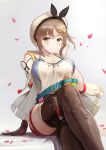  atelier atelier_ryza cleavage reisalin_stout thighhighs zekken 