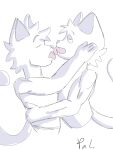 boy_kisser_(meme) duo felid feline french_kissing hi_res kissing male male/male mammal meme palister35