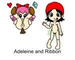  2024 2girls adeleine anus bare_shoulders beret black_hair bow crystal english_text fairy fairy_wings fart hat heart kirby:_star_allies kirby_(series) kirby_64 multiple_girls non-web_source nude parody pink_hair pussy red_bow ribbon_(kirby) scat tongue tongue_out toon_(style) wings 