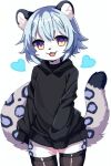  anthro felid femboy invalid_tag male mammal pantherine snow_leopard solo 