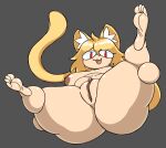  2023 :3 absurd_res alternate_version_at_source animal_humanoid areola big_breasts big_butt blonde_hair breasts brown_areola brown_nipples butt cat_humanoid featureless_hands feet felid felid_humanoid feline feline_humanoid female genitals grey_background hair hi_res holding_leg_up holding_own_leg huge_thighs humanoid inner_ear_fluff light_body light_skin looking_at_viewer lying mammal mammal_humanoid neco-arc neco_spirit nipples nsfwoaf nude on_back open_mouth pussy raised_leg red_eyes simple_background slightly_chubby slightly_chubby_female slightly_chubby_humanoid soles solo spread_legs spreading tail thick_thighs tsukihime tuft type-moon wide_hips 