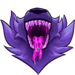 1:1 absurd_res alpha_channel ambiguous_gender bodily_fluids drooling felid forked_tongue fur hi_res intergalactic_macro macro mammal mane mouth_shot object_vore open_mouth pantherine piercing pink_teeth planet_destruction planet_dwarfing planet_piercing planet_vore purple_body purple_fur purple_mane saliva saliva_string sharp_teeth snow_leopard solo tannith_hyena teeth terra_macro tongue tongue_out tongue_piercing vore