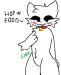 2023 4-bit after_vore aliasing anthro anthro_pred arm_tuft bedroom_eyes bell bell_collar belly belly_tuft biped black_eyes black_nose black_text blush blush_lines boy_kisser_(meme) cheek_tuft collar collar_only command commanding_viewer dialogue digital_drawing_(artwork) digital_media_(artwork) domestic_cat ears_up elbow_tuft english_description english_text facial_tuft felid feline felis fingerpads fur gesture green_text hand_gesture handpaw head_tuft hi_res imminent_oral_vore imminent_vore jingle_bell jingle_bell_collar looking_at_viewer male male_(lore) male_anthro male_pred mammal meme monotone_arms monotone_background monotone_belly monotone_body monotone_chest monotone_collar monotone_face monotone_fur monotone_legs narrowed_eyes navel nude nude_anthro nude_male open_mouth open_smile pawpads paws pink_pawpads pointing pointing_at_mouth pointing_at_own_mouth pointing_at_self portrait prick_ears red_collar rumbling_stomach seductive shoulder_tuft silly_cat_(mauzymice) simple_background smile smiling_at_viewer smug solo sound_effects standing talking_to_viewer tcsrjx text three-quarter_portrait tuft vore vore_request vowelless vowelless_sound_effect white_arms white_background white_belly white_body white_chest white_ears white_face white_fur white_legs white_thighs white_tuft
