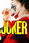  1boy absurdres arthur_fleck commentary commentary_request copyright_name dc_comics facepaint from_side green_hair hair_dye highres ishida_sui joker_(2019) looking_to_the_side male_focus red_suit shirt the_joker upper_body white_skin 