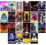  1other 6+boys 6+girls angela_(project_moon) baral_(project_moon) barbed_wire black_vest blonde_hair blue_eyes blue_hair broken_glass brown_jacket card card_(medium) carmen_(project_moon) charon_(project_moon) cigarette clock coat collared_shirt crying dante_(limbus_company) death_(tarot) don_quixote_(project_moon) dongbaek_(project_moon) dongrang_(project_moon) dress dullahan e.g.o_(project_moon) english_commentary erlking_heathcliff_(project_moon) faust_(project_moon) fire glass glasses golden_bough_(limbus_company) green_eyes green_hair gregor_(project_moon) hagoromo harpoon hat highres ishmael_(project_moon) jacket jang_schna judgement_(tarot) justice_(tarot) leviathan_(project_moon) library_of_ruina limbus_company long_hair long_sleeves low_twintails luda_(project_moon) meursault_(project_moon) mirror multiple_boys multiple_girls nra_3614 object_head open_mouth orange_hair outis_(project_moon) parted_lips pink_coat playing_card priest project_moon red_eyes rodion_(project_moon) ryoshu_(project_moon) scarf shako_cap shawl shirt short_hair sidelocks sinclair_(project_moon) sitting smile smoke smoking snake star_(sky) star_(symbol) strength_(tarot) sun tarot tarot_(medium) tarot_card tarot_set temperance_(tarot) the_chariot_(tarot) the_devil_(tarot) the_emperor_(tarot) the_empress_(tarot) the_fool_(tarot) the_hanged_man_(tarot) the_hermit_(tarot) the_hierophant_(tarot) the_high_priestess_(tarot) the_lovers_(tarot) the_magician_(tarot) the_moon_(tarot) the_star_(tarot) the_sun_(tarot) the_tower_(tarot) the_world_(tarot) throne twintails upside-down very_long_hair vest wheel_of_fortune_(tarot) white_dress white_hair white_scarf white_shirt yi_sang_(project_moon) yin_yang zena_(project_moon) 