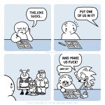 1:1 animal_humanoid clothing comic crossover domestic_cat drawing dreamworks english_text eulipotyphlan eulipotyphlan_humanoid eyewear family_guy felid feline felis garfield_(series) garfield_the_cat glasses gloves group handwear hedgehog_humanoid human humanoid loss male mammal mammal_humanoid meme mrlovenstein ogre open_mouth pencil_(object) peter_griffin profanity sega shrek_(character) shrek_(series) smile sonic_the_hedgehog sonic_the_hedgehog_(series) text