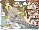abs absurd_res aethial ahegao anal anal_knot_fucking anal_knotting anal_orgasm anal_penetration animal_genitalia animal_penis anthro anthro_on_anthro anthro_penetrated anthro_penetrating anthro_penetrating_anthro avian beak big_penis bird bodily_fluids brown_body brown_feathers butt canine_genitalia canine_penis cum cum_while_penetrated cumshot dialogue digital_media_(artwork) doggystyle duo ejaculation english_text erection eye_roll falcon falconid feathered_wings feathers from_behind_position garrett_(underscore-b) genital_fluids genitals gryphon hands-free hi_res knot knot_fucking knotting looking_pleasured male male/male male_penetrated male_penetrating male_penetrating_male mature_male muscular muscular_anthro muscular_male mythological_avian mythological_creature mythology nude open_mouth open_smile orgasm penetration penile penile_penetration penis penis_in_ass pubes scuted_arms scutes sex size_difference smile speech_bubble tail tail_feathers text tongue tongue_out underscore_b white_body white_feathers wings