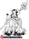  anthro blizzard_entertainment bovid bovine female hi_res magic mammal predaguy pussy tauren tentacles video_games warcraft 