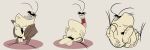 absurd_res antennae_(anatomy) anthro anus arthropod balls big_chin bob-jiggles body_hair brown_background brown_body brown_skin butt butt_hair chest_hair clothed clothing clothing_lift collage_(artwork) crooked_teeth drop_shadow erection eyebrows flea genitals gesture grin grinning_at_viewer hairy_balls half-closed_eyes half_naked hand_gesture herbert_dumbrowski hi_res insect looking_at_viewer lying male narrowed_eyes navel necktie nickelodeon nipples nude nude_anthro nude_male on_back open_mouth penis pointing pointing_at_self presenting presenting_hindquarters pubes shirt shirt_lift simple_background sitting smile solo spread_butt spread_legs spreading standing suit t.u.f.f._puppy thick_eyebrows topwear undressing vein veiny_penis