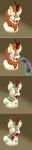 absurd_res anthro autumn_blaze_(mlp) blush breasts brown_eyes brown_hair caroo cleavage clothed clothing cock_gag collar comic dildo dragon earplugs female friendship_is_magic gag hair hasbro headgear headwear hi_res hood horn horn_jewelry horn_ring jewelry kirin latex latex_clothing latex_headwear latex_hood latex_mask latex_skinsuit long_image mask my_little_pony mythological_creature mythological_scalie mythology oral ring_(jewelry) ring_gag scalie sensory_deprivation sensory_deprivation_hood sex_toy skinsuit solo tall_image tight_clothing tongue tongue_out x-ray_view zipper
