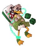  anatid anseriform avian bird disney doritofalls duck ducktales ducktales_(2017) gladstone_gander male 