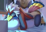 abdl absurd_res adult_baby ageplay animal_humanoid anthro avian avian_feet avian_humanoid beak bed bib braviary cloth_diaper clothed clothing cloud computer diaper diaper_fetish diaper_humping diaper_use electronics endoudouhu fan_character fastener feathered_wings feathers feces feet furniture generation_5_pokemon grinding hi_res hug hugging_object hugging_pillow humanoid humping_diaper illuminated infantilism laptop light looking_at_computer looking_at_laptop looking_at_object looking_at_porn looking_pleasured male masturbation moonlight multicolored_body nado_soarian night nintendo pillow pillow_humping pokemon pokemon_(species) pokemorph pooping pornography raised_tail roleplay shadow sigh sighing soiled_diaper soiling soiling_diaper solo star tail tail_feathers talons toes unclean_diaper used_diaper using_diaper watching_video wearing_diaper window wings