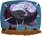 2022 alpha_channel areoants close_to_bursting eulipotyphlan expansion hedgehog hi_res hyper hyper_inflation implied_popping inflation mammal missile open_mouth purple_glow sega simple_background sonic_frontiers sonic_the_hedgehog sonic_the_hedgehog_(series) super_sonic transparent_background wyvern_(sonic_frontiers)