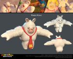 2018 3d_(artwork) adobe_photoshop_(artwork) anthro ape autodesk_3ds_max_(artwork) autodesk_maya_(artwork) banana blonde_hair blue_eyes character_name closed_frown clothing cloud colored crossover digital_media_(artwork) duo english_description english_text female food frown fruit fur gesture grass grey_background hair half-closed_eyes hand_gesture haplorhine hi_res holding_banana holding_food holding_fruit holding_object hybrid lagomorph light lighting long_ears looking_at_viewer male mammal mario_bros mario_plus_rabbids_kingdom_battle miriam_bonetti mitten_hands model_sheet mostly_nude mouth_closed multicolored_body muscular muscular_anthro narrowed_eyes necktie necktie_only nintendo noseless open_mouth outside pink_clothing pink_shirt pink_tongue pink_topwear plant primate rabbid rabbid_kong rabbid_peach raving_rabbids rayman_(series) red_necktie screencap shaded shirt short_legs simple_background smile smiling_at_viewer standing t-pose taking_picture taking_selfie tan_body tan_eyelids tan_inner_ear tan_skin teeth text text_box thumbs_up title tongue topwear two_tone_body ubisoft white_body white_fur wireframe