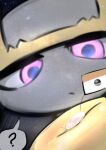 bodily_fluids close-up generation_7_pokemon hi_res lactating looking_at_object macro micro milk nano nintendo nipples pheromosa pink_eyes planet pokemon pokemon_(species) space terra_macro ultra_beast white_body yboon yellow_nipples