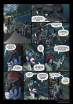 2025 3_fingers 4_arms 4_eyes ahshu_shearu alien anthro biped bracelet clothed clothing colored comic darth_biomech dialogue dialogue_box english_text female fingers furgonomics gharr_neht_ra green_eyes green_hair group hair hekaht_ruhane hi_res jewelry leaving_the_cradle male multi_arm multi_eye multi_limb open_mouth prosthetic prosthetic_arm prosthetic_limb raharr red_hair sitting speech_bubble tail tail_clothing teeth text tongue trio url