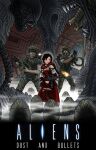 2021 alien alien_(franchise) armor clothing coat colonial_marines digital_drawing_(artwork) digital_media_(artwork) dress female fire flamethrower flashlight group gun hair headgear helmet human humanoid killb94_(artist) male mammal marines pulse_rifle ranged_weapon rooster_teeth ruby_rose rwby tail text title topwear vest weapon xenomorph