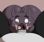 2025 absurd_res anthro big_butt black_body black_eyes black_fur bodily_fluids butt canid canine canis colossalstars cum cum_in_mouth cum_inside digital_media_(artwork) domestic_dog domestic_pig duo ejaculation fellatio first_person_view fur genital_fluids grey_body grey_ears grey_nose grey_tail hi_res male male/male mammal multicolored_body multicolored_fur oral orgasm penile penis_in_mouth sex suid suine surprise surprised_expression sus_(pig) sweat tail thick_thighs two_tone_body two_tone_fur white_body white_fur