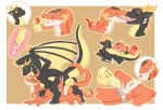absurd_res anus blush bodily_fluids cum cum_in_vagina cum_inside dandan_(artist) dragon duo erection european_mythology female female_penetrated feral fur genital_fluids genitals hi_res horn male male/female male_penetrating male_penetrating_female mythological_creature mythological_scalie mythology nogard_(character) penetration penis pseudo_hair scalie sex sonimad_(character) tail tentacle_hair tentacles tongue vulva western_dragon wings wyvern