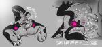 2_penises anal anal_penetration animal_genitalia anthro anus blush bodily_fluids bulge butt cum cum_drip cum_in_ass cum_in_mouth cum_inside cumshot digital_media_(artwork) double_penetration dragon dripping duo ejaculation erection flexible genital_fluids genital_slit genitals glowing glowing_eyes heart_symbol hi_res looking_at_viewer looking_pleasured male male/male male_penetrated male_penetrating male_penetrating_male multi_genitalia multi_penis mythological_creature mythological_scalie mythology nami_(zipper_7z) nude open_mouth oral oral_penetration orgasm penetration penile penis precum precum_drip presenting presenting_anus presenting_hindquarters presenting_mouth saliva saliva_on_anus saliva_on_tongue saliva_string scalie sex simple_background smile solo tail teeth text tongue tongue_out zipper_7z