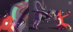 anal anal_penetration anthro balls bdsm bodily_fluids bondage bound charmeleon chastity_cage chastity_device collar cum cum_in_mouth cum_inside dragon duo erection eyes_closed feral fire flaming_tail gag gagged generation_1_pokemon genital_fluids genitals hi_res male male/male male_penetrated male_penetrating mythological_creature mythological_scalie mythology n1k0 nintendo penetration penis pokemon pokemon_(species) restraints ring_gag scalie selfie sex smile spreader_bar tail