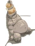 anthro anthro_pred belly big_belly colored colored_sketch colored_skin duo elephant elephantid feet_first fur grey_body grey_fur guide_lines human human_prey inside jeri_kleinlowe kneeling male male/male mammal navel nipples nude_prey open_mouth oral_vore overweight pale_skin partially_inside proboscidean simple_background size_difference sketch smaller_pred teeth tongue tusks unwilling_prey vore white_background yelling